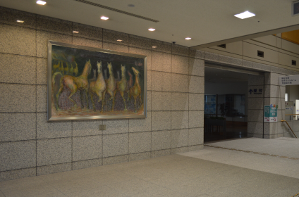 群馬県社会福祉総合センター 展示風景