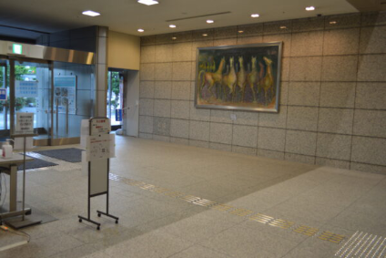 群馬県社会福祉総合センター 展示風景