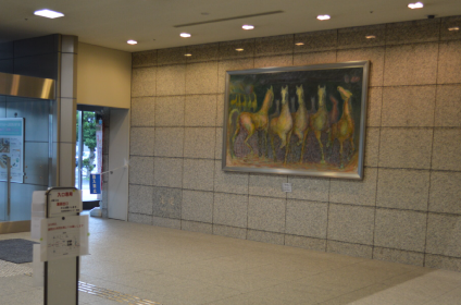 群馬県社会福祉総合センター 展示風景